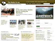 Tablet Screenshot of mediacoop.ca